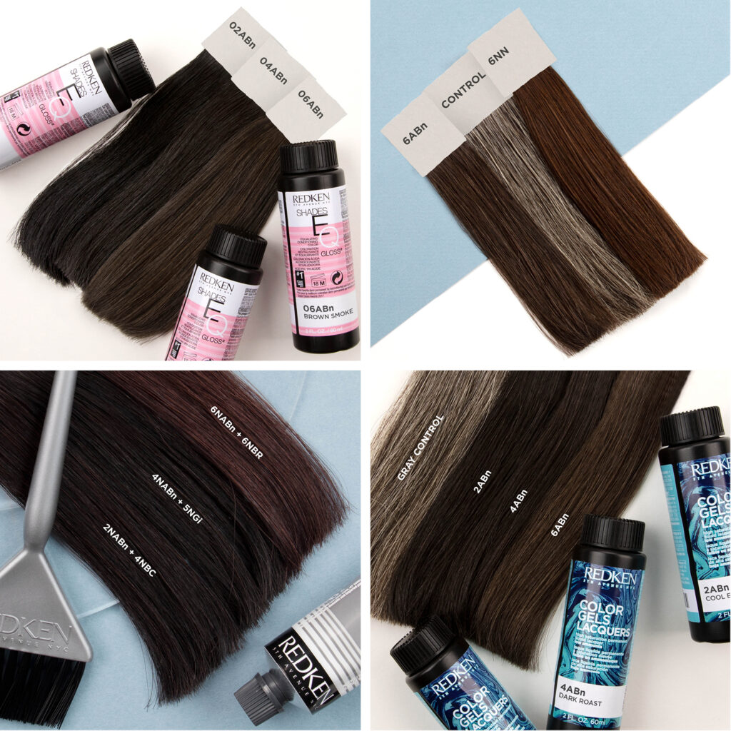 Redken New Ash Browns Tips, Formulas, and How To's.