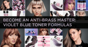 Anti-Brass Mastery: Violet Blue Toner Formulas